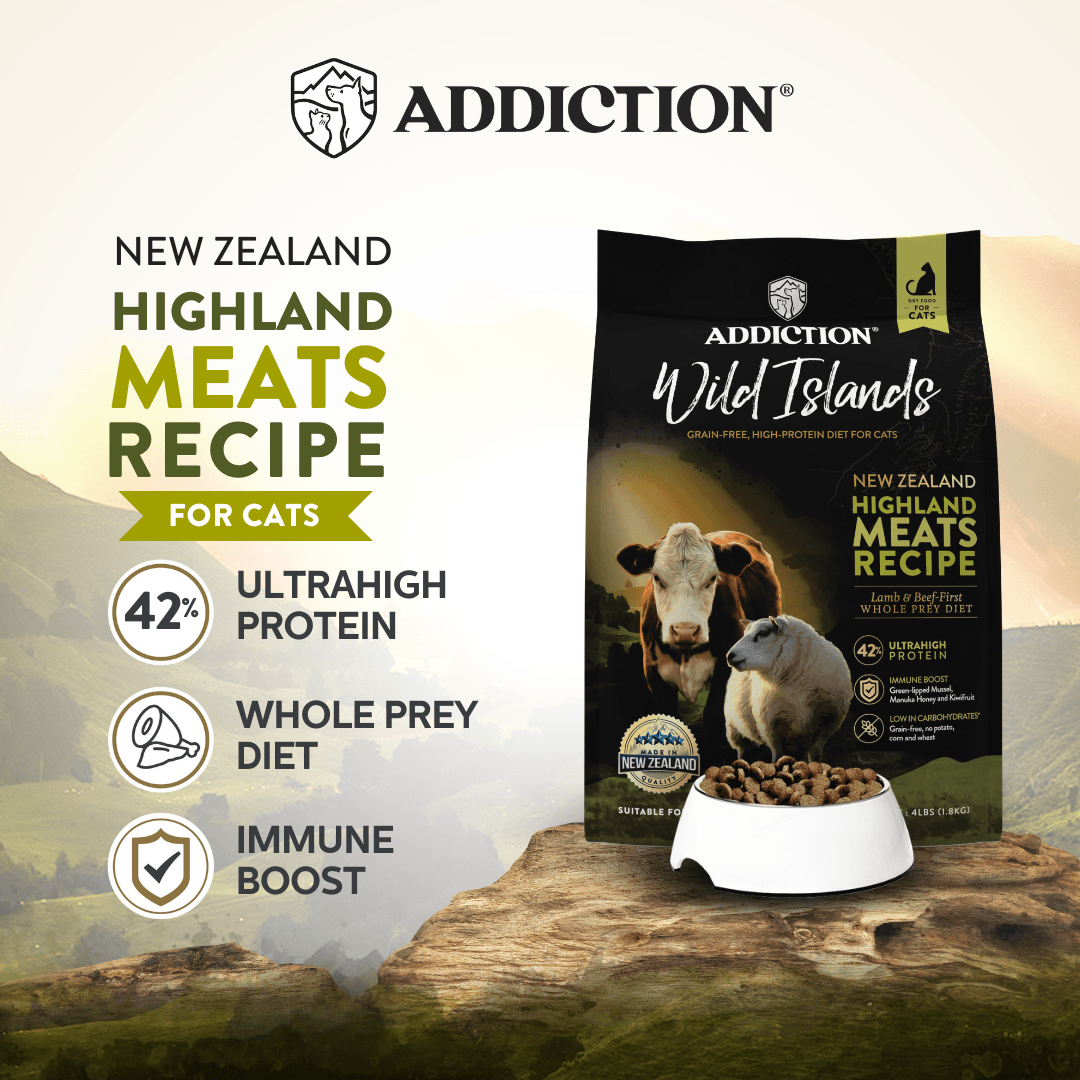Wild Islands Highland Meats Grass-Fed Beef &amp; Lamb Recipe Dry Cat Food