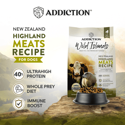 Wild Islands Highland Meats Grass-Fed Beef &amp; Lamb Recipe Dry Dog Food