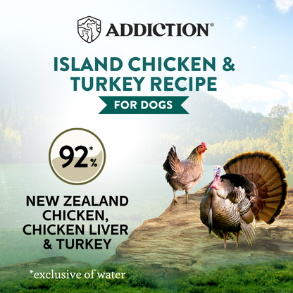 Wild Islands Island Chicken &amp; Turkey Recipe Premium Grain-free Canned Dog Food 185g
