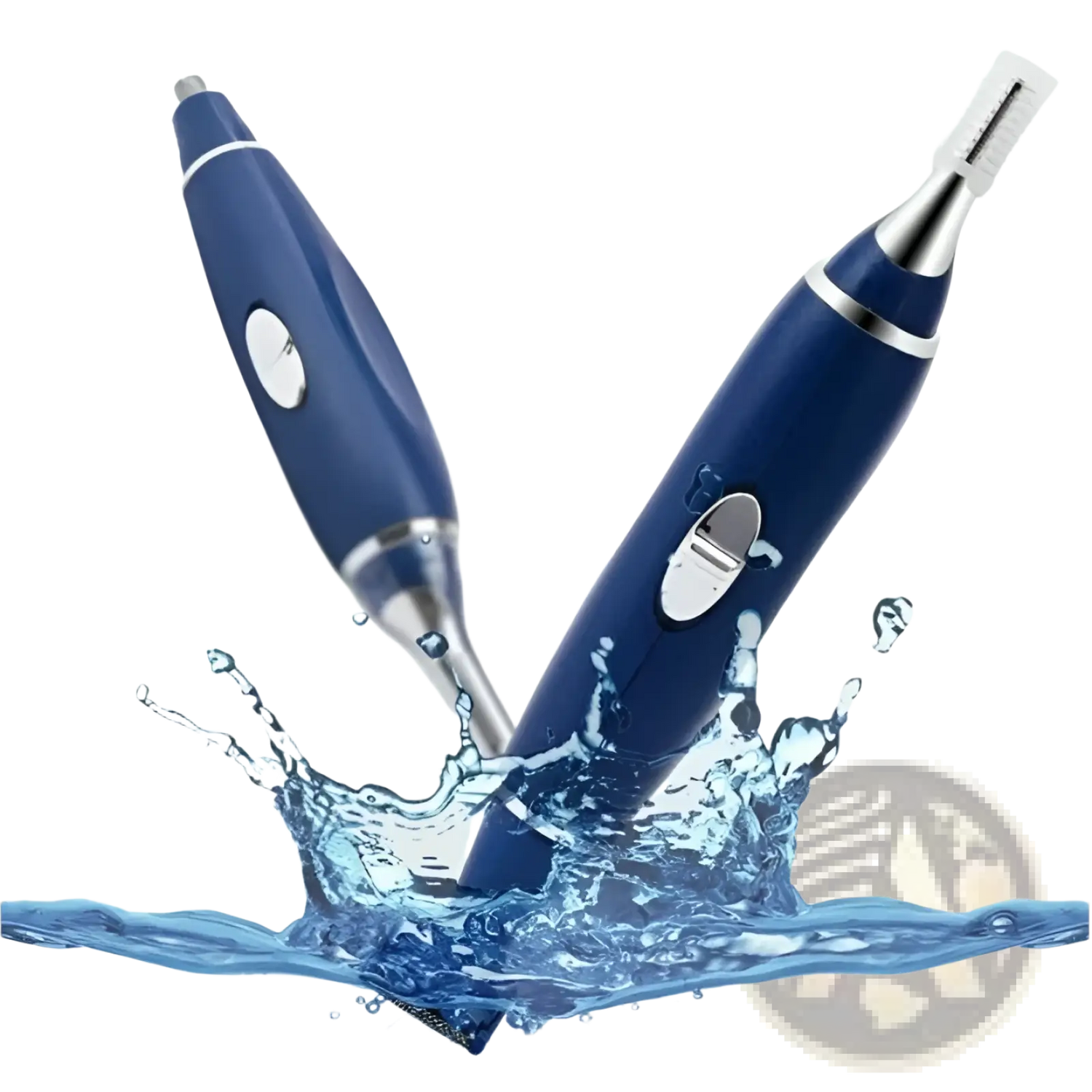 3-in-1 Electric Ear Nose and Pet Nail Trimmer Blue