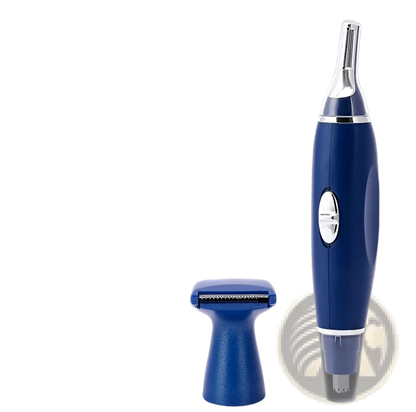 3-in-1 Electric Ear Nose and Pet Nail Trimmer Blue