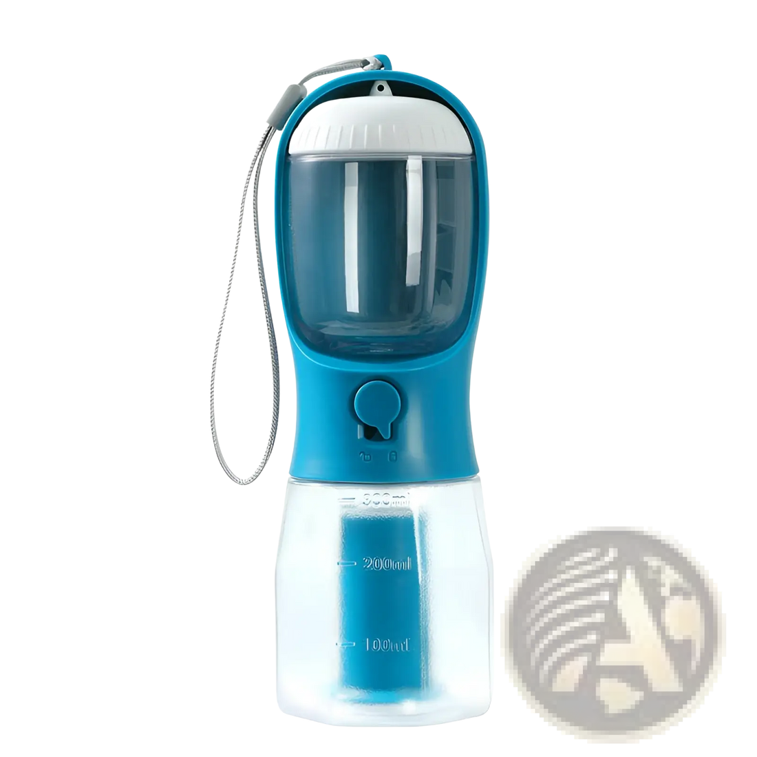 3-in-1 Portable Dog Water Bottle and Food Dispenser