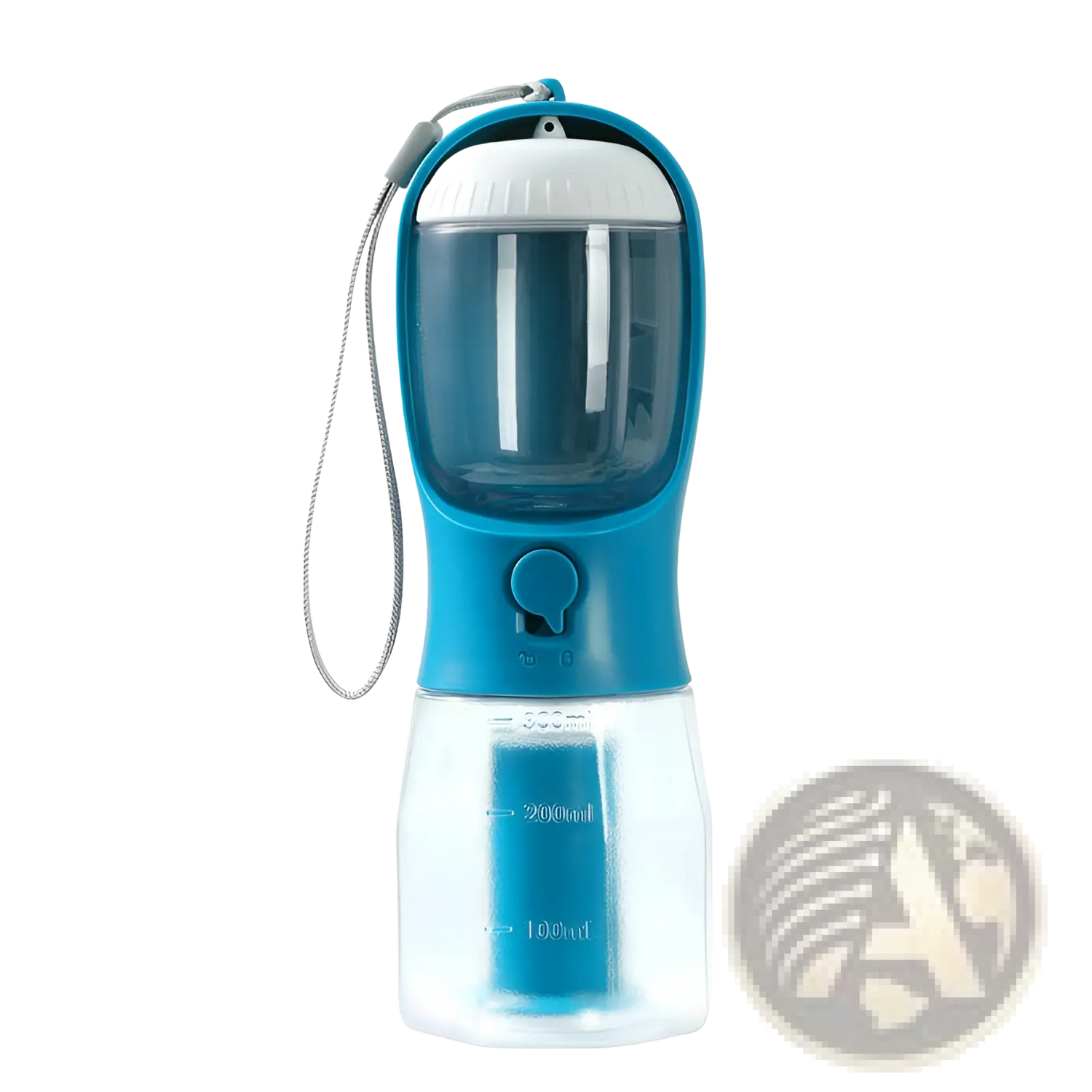 3-in-1 Portable Dog Water Bottle and Food Dispenser