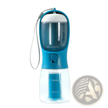 3-in-1 Portable Dog Water Bottle and Food Dispenser