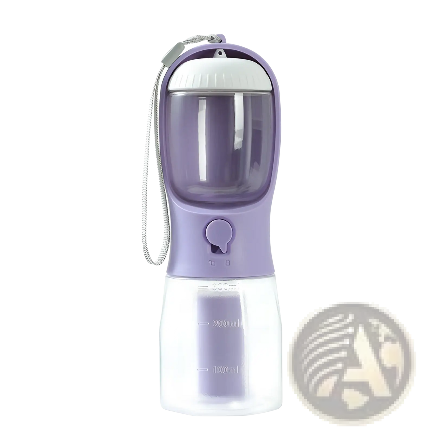 3-in-1 Portable Dog Water Bottle and Food Dispenser