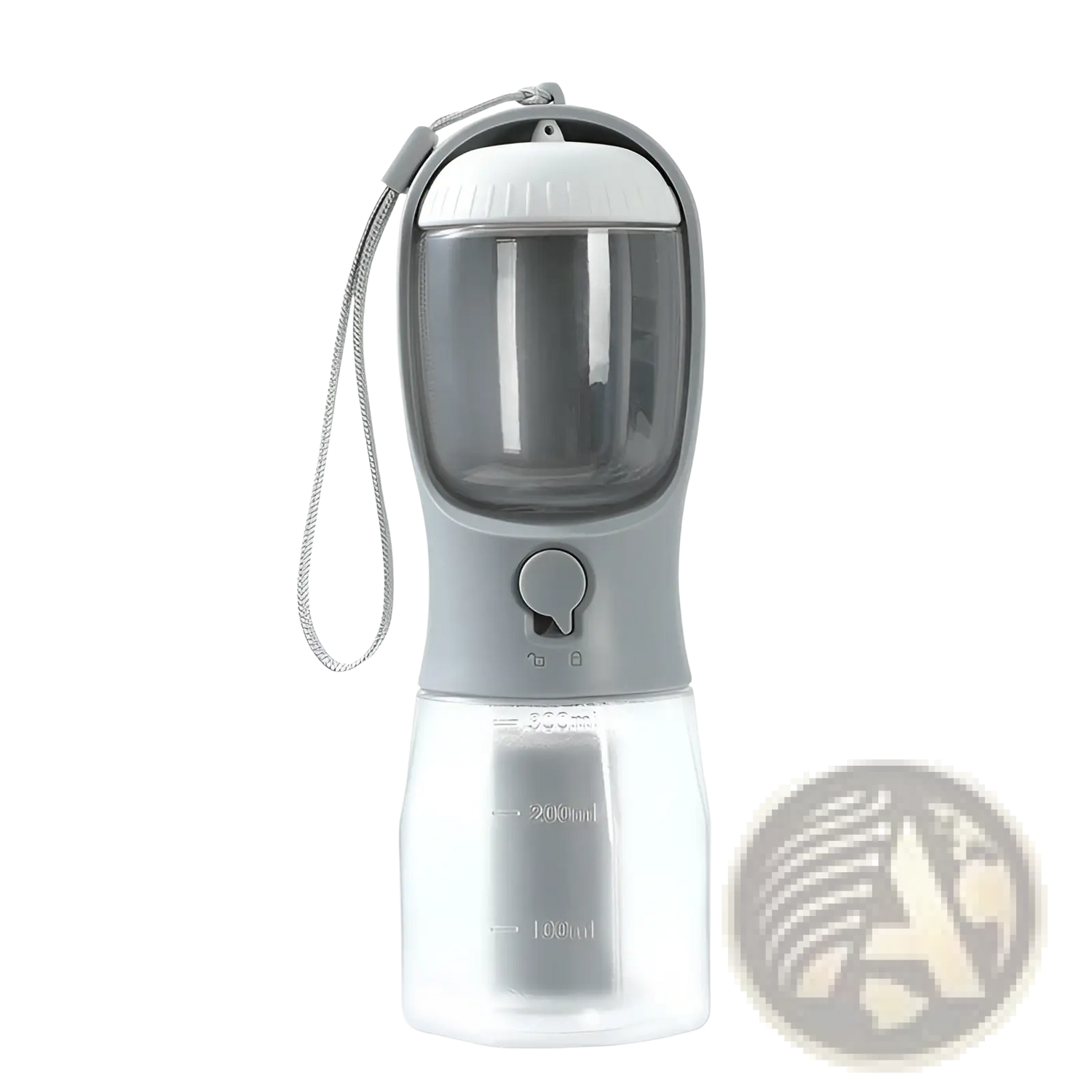 3-in-1 Portable Dog Water Bottle and Food Dispenser