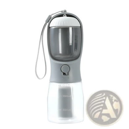 3-in-1 Portable Dog Water Bottle and Food Dispenser