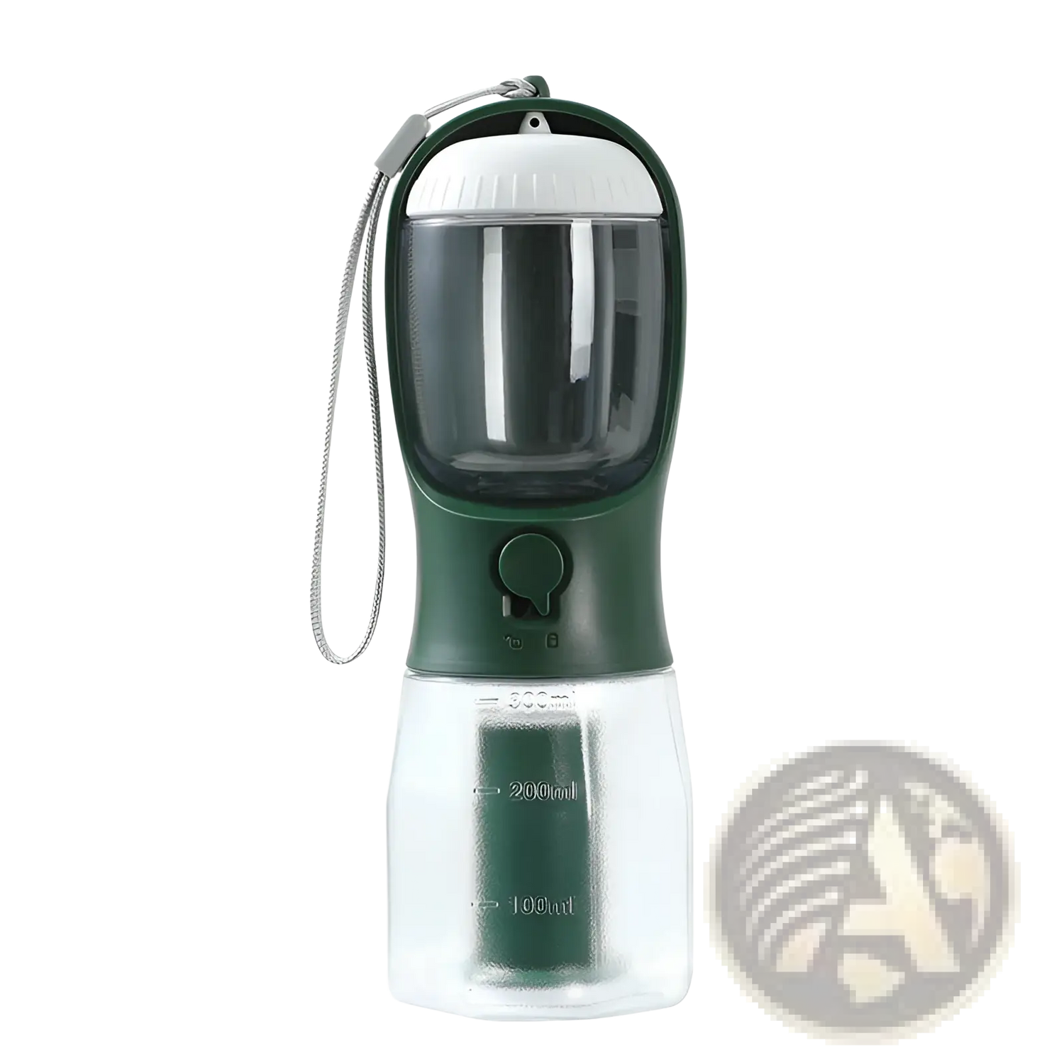 3-in-1 Portable Dog Water Bottle and Food Dispenser