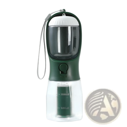 3-in-1 Portable Dog Water Bottle and Food Dispenser