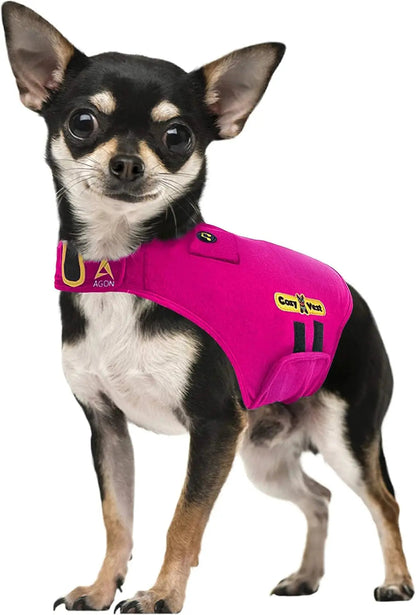 3-in-1 Dog Anxiety Vest with Music &amp; Aromatherapy Calming Coat XXS–XXL