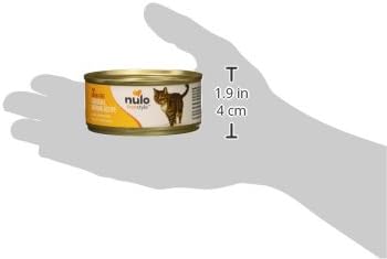 Nulo Chicken &amp; Herring Recipe Pate Wet Canned Cat Food, 5.5 Ounce (Pack of 24)