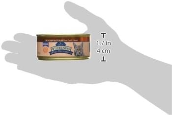 Blue Buffalo Wilderness Wild Delights Minced Natural Wet Cat Food, Chicken &amp; Turkey in Tasty Gravy, 5.5-oz. Cans, 24-Pack