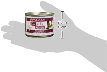 Weruva Cats in The Kitchen, The Double Dip with Chicken &amp; Beef Au Jus Cat Food, 6oz Can (Pack of 24)