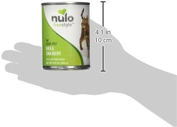 Nulo Duck &amp; Tuna Recipe Pate Wet Canned Cat Food, 12.5 Ounce (Pack of 12)
