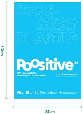 100% Certified Home Compostable Dog Poop Bags - ASTM D6400 &amp; AS 5810 Compliant Dog Waste Bags, 240 bags, 16 rolls, unscented