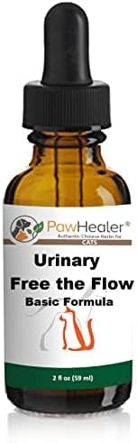 Cat &amp; Small Dogs - Bladder Remedy for Stones &amp; Crystals: 2 fl oz (59 ml) - Urinary Free The Flow - Basic - Made in USA - Works Great for Over 15 Years in The Herbal Business. …