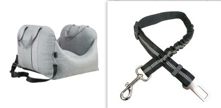 Pet Dog Car Carrier Seat Waterproof Basket Portable Car Seat Safety Travelling Mesh Hanging Bags Breathable Beds &amp; Sofas
