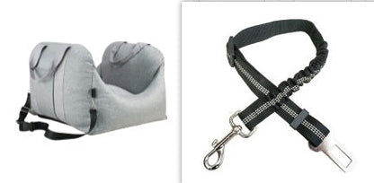 Pet Dog Car Carrier Seat Waterproof Basket Portable Car Seat Safety Travelling Mesh Hanging Bags Breathable Beds &amp; Sofas