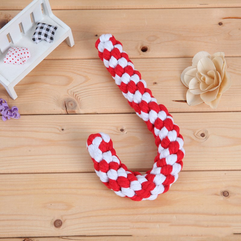 Dog teeth cleaning and teeth grinding toy
