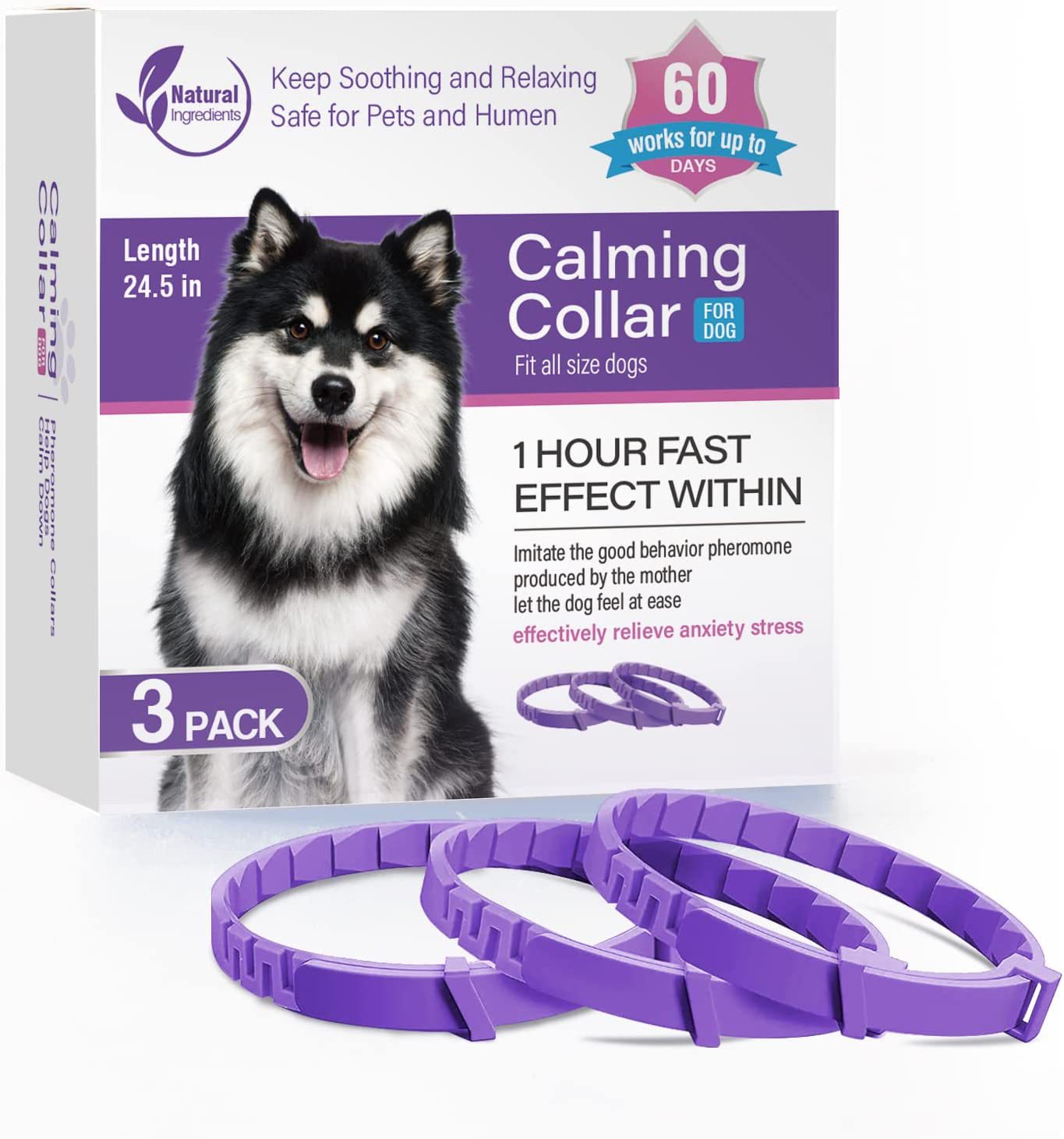 Pet Calming Collar Multi-Pack — Cats &amp; Dogs