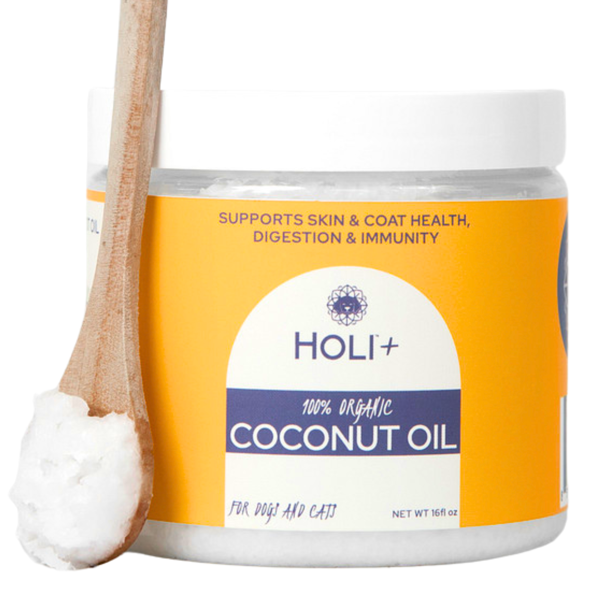 100% Organic Virgin Coconut Oil for Dogs &amp; Cats