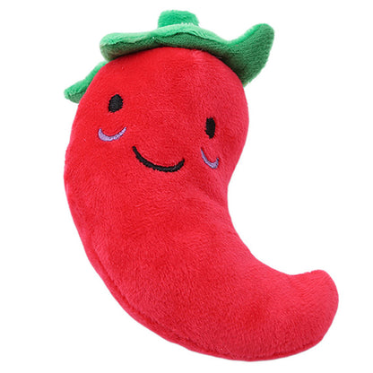 Gooddog, Dog, Plush Vocal Toys, Fruits, Cartoons, Pets, Cats, Toys, Pet Supplies