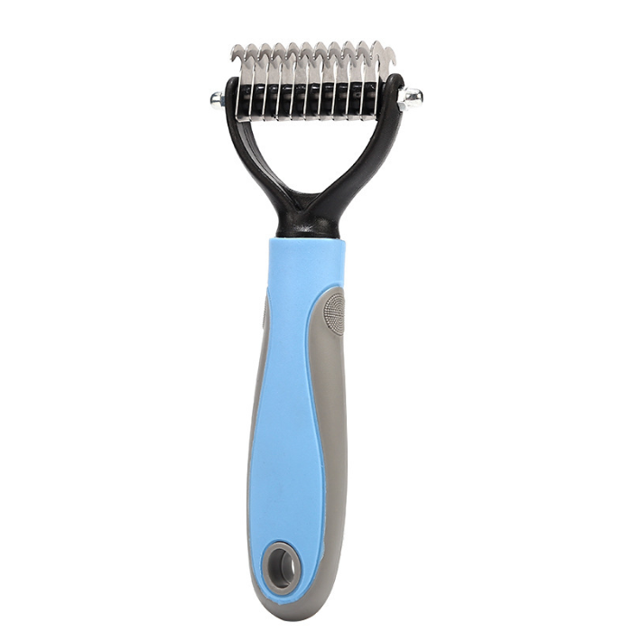 De-shedding Pet Grooming Brush for Dogs &amp; Cats