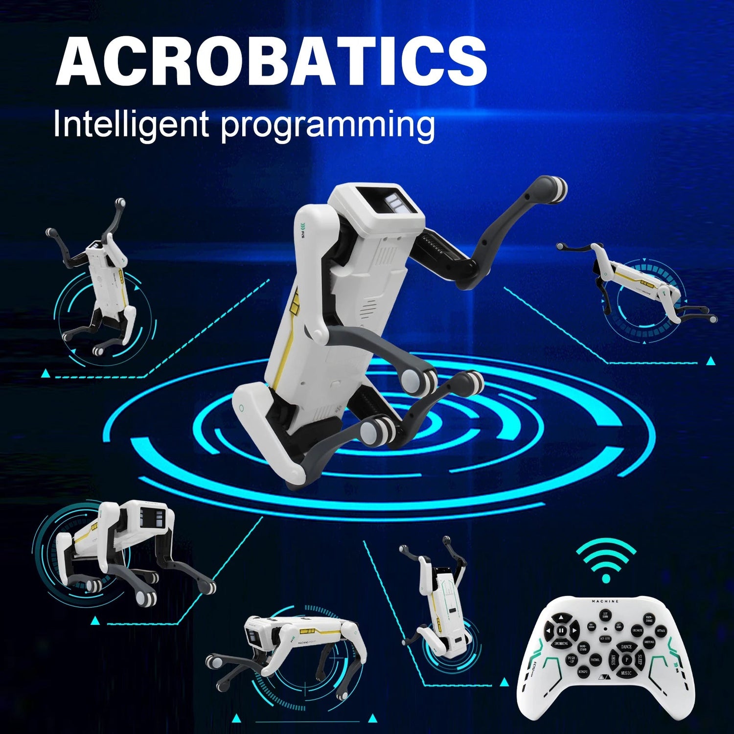 Interactive AI Robot Dog Toy