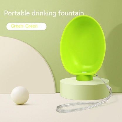 Portable Dog Drinking Bowl Outdoor Water Feeding Pet Outside Water Cup Dog Kettle For Small Breeds Dogs