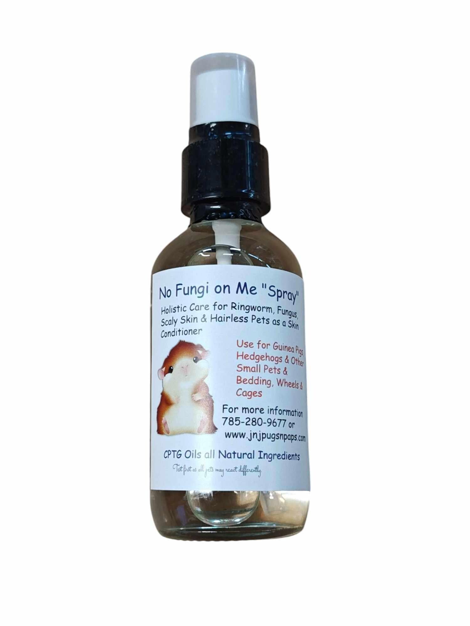 No Fungi on Me Spray Guinea Pig , Hedgehogs Fungus Help Large Bottle