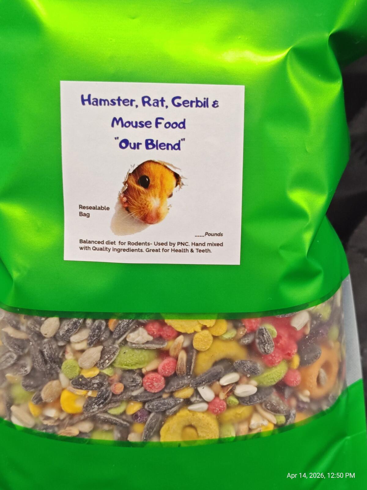 Rodent Extreme Blend "Our Blend" for Rats, Hamsters, Mice, Gerbils &amp; More