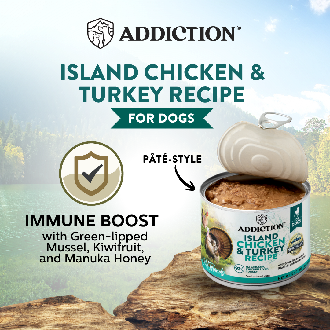 Wild Islands Island Chicken &amp; Turkey Recipe Premium Grain-free Canned Dog Food 185g