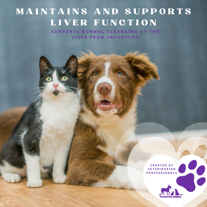 Piccardmeds4pets Denomax SAMe 225mg Dogs &amp; Cats Liver Support 30 Count