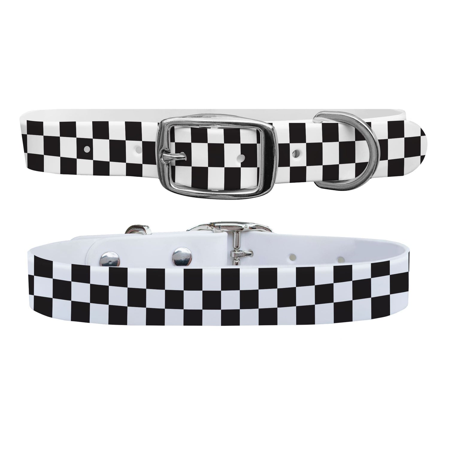 Checkered Dog Collar