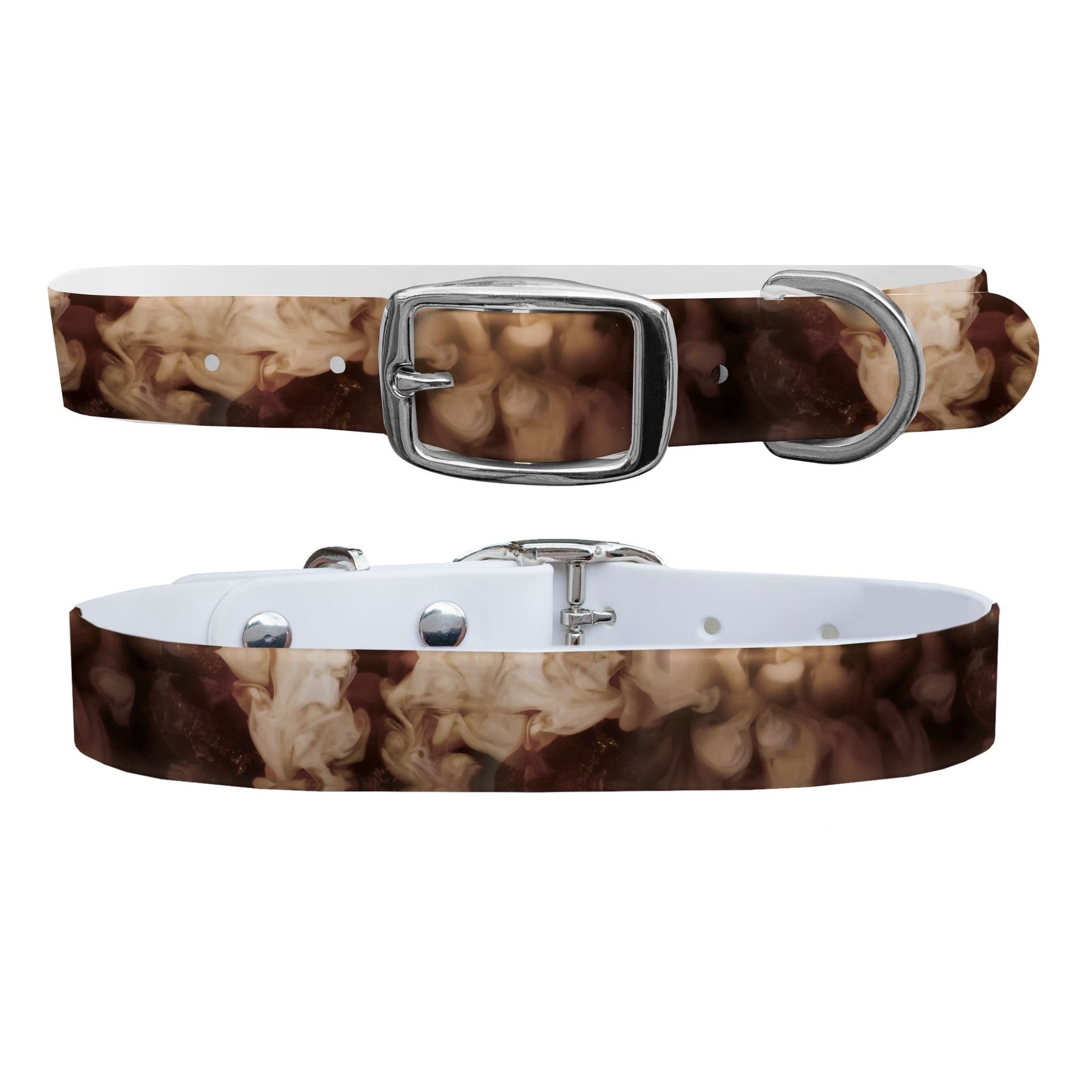 Coffee &amp; Cream Dog Collar