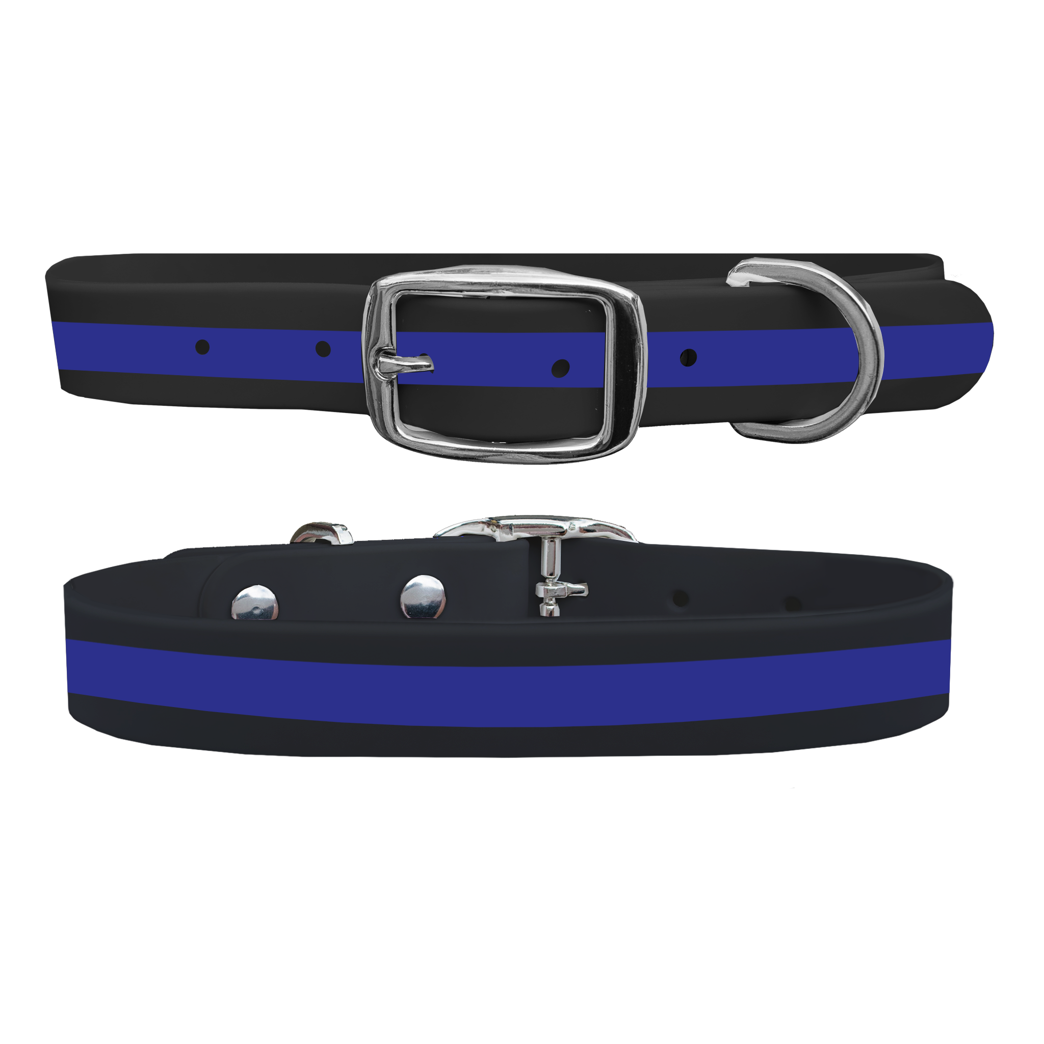 Thin Blue Line Dog Collar