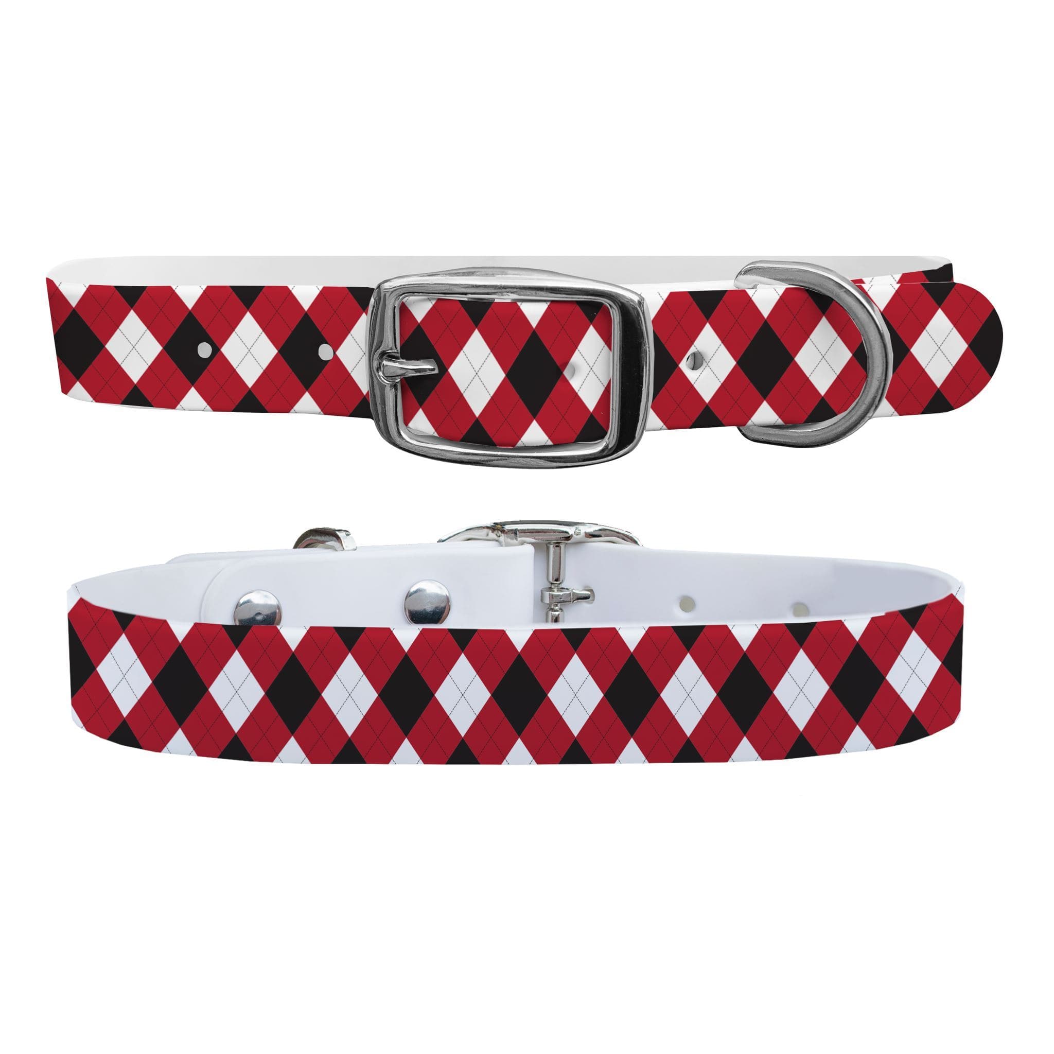 Georgia Argyle Team Spirit Dog Collar