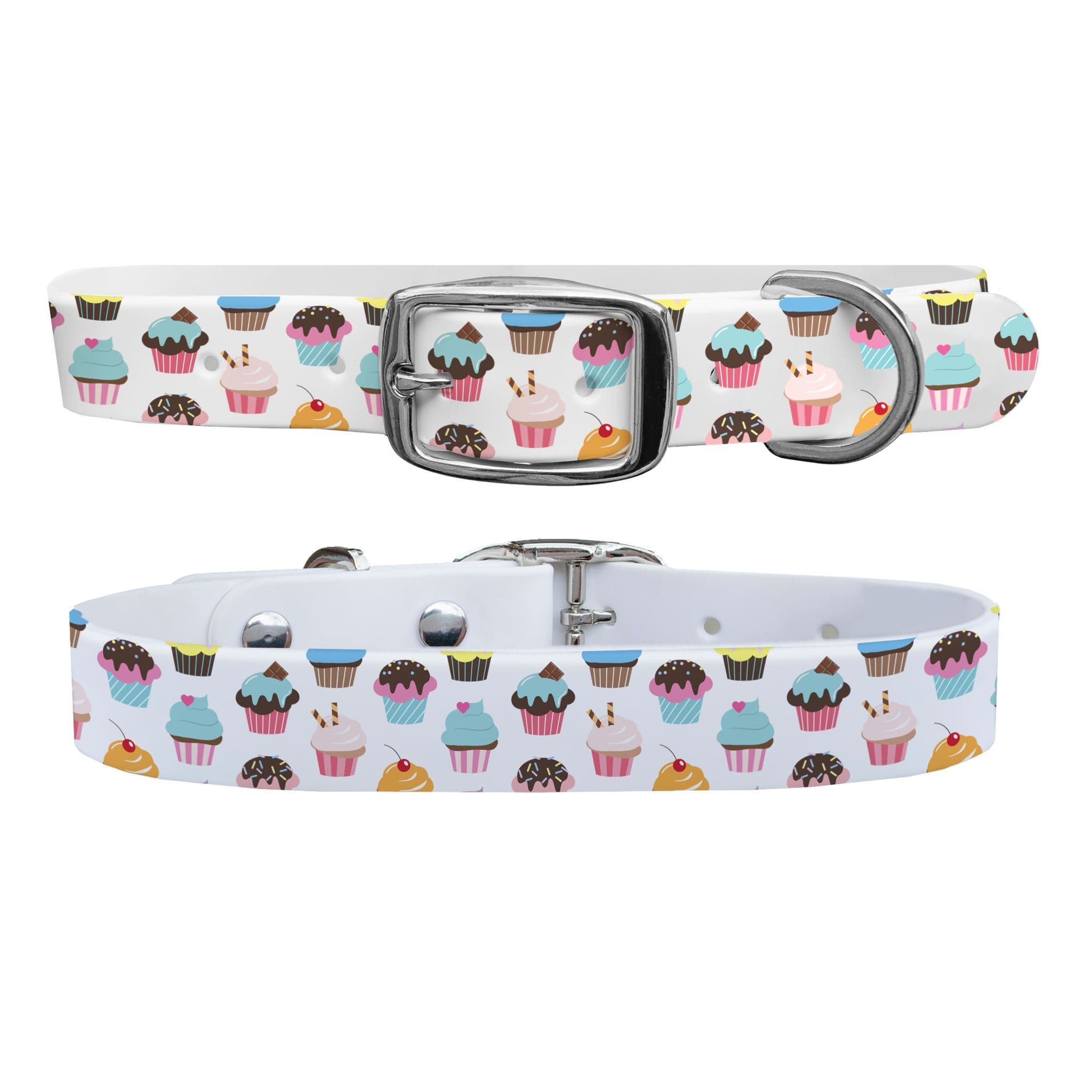 Cupcakes Dog Collar