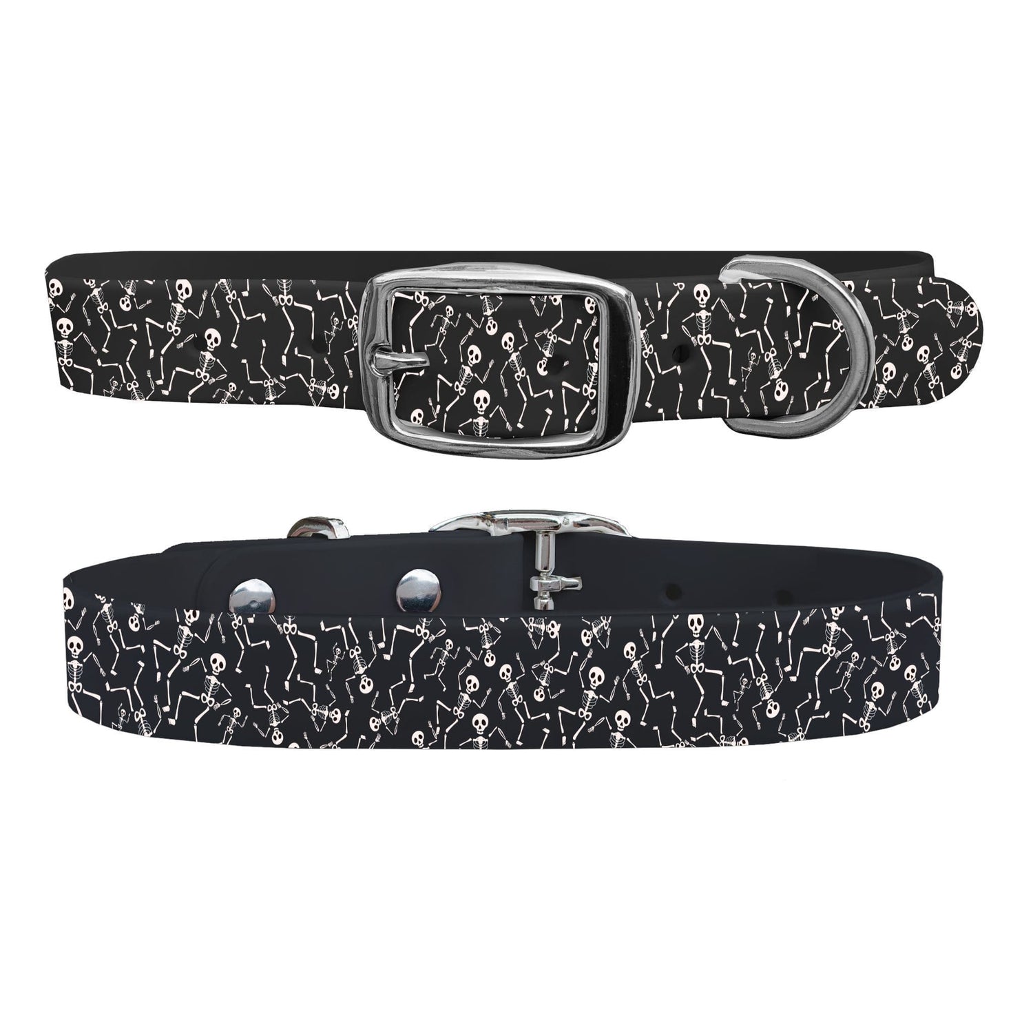 Dancing Skeletons Dog Collar