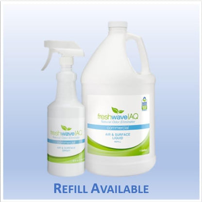 Fresh Wave IAQ Commercial Odor Eliminating Air &amp; Surface Liquid, 1 Gallon | Safer Odor Relief | Natural Plant-Based Odor Eliminator | Odor Absorber for Home or Commercial Areas