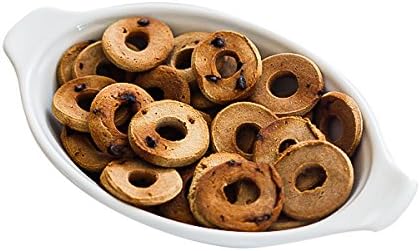 Peanut Butter &amp; Carob Chips Dog Treats – Healthy, Crunchy, Vegan Biscuits with Whole &amp; Real Ingredients – All Natural &amp; USA‐Baked, 4 Pound Bag