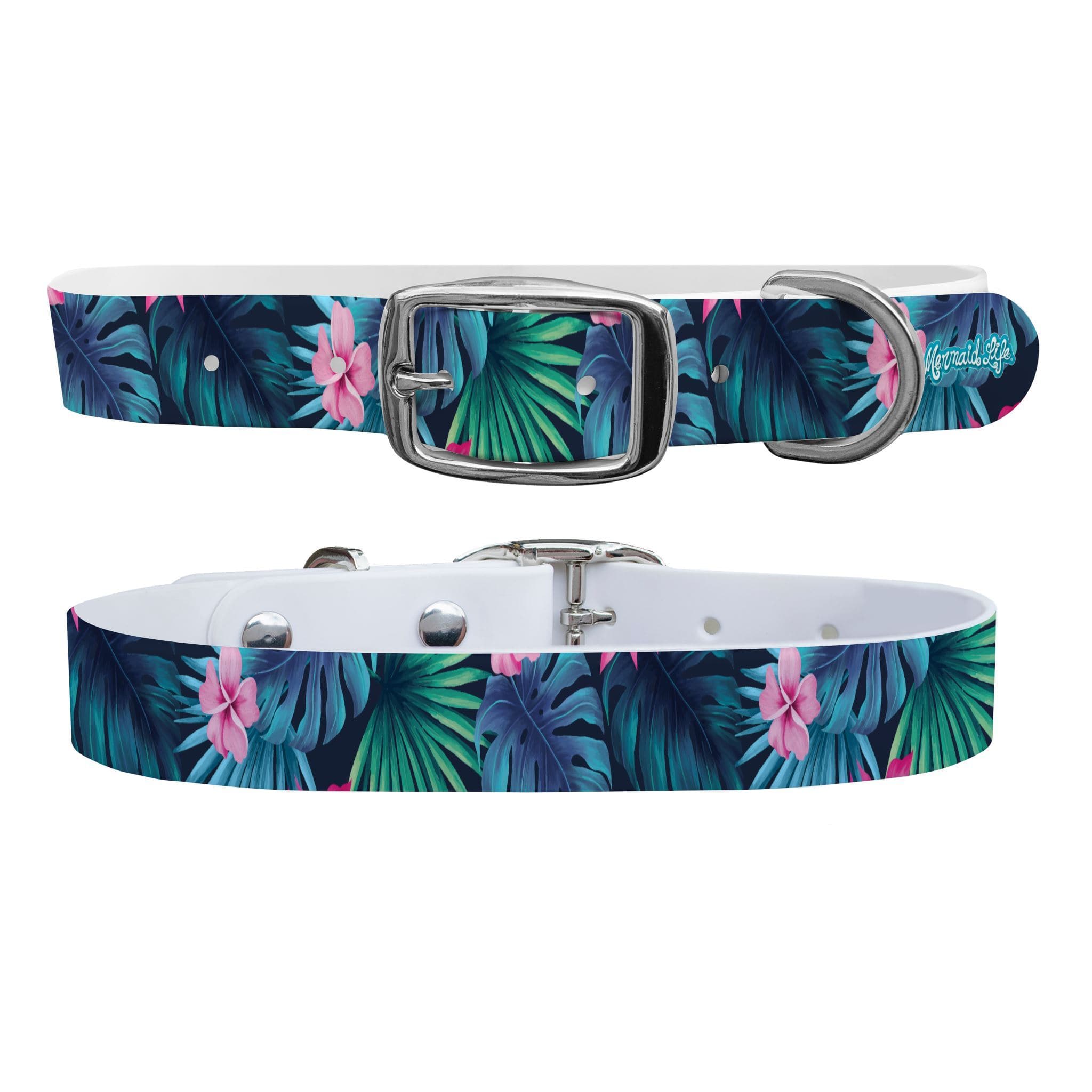 Mermaid Life Tropics Dog Collar