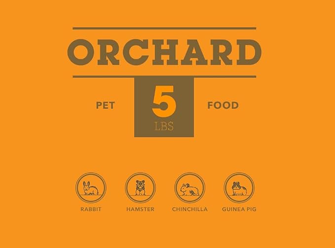 Bunny Honey Orchard Grass Hay for Guinea Pigs, Rabbits, Hamsters &amp; Small Pets Fresh, High-Fiber, Supports Digestive Health &amp; Dental Care, Non-Blended &amp; Fresh Cut