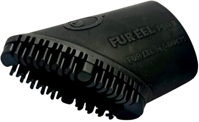 Buff Brite Fur-EEL FANG Refill PRO II Cat &amp; Dog Hair Remover | Pet Fur Remover Vacuum Attachment | Perfect Sand/Lint/Pet Hair Remover for Car, Stairs, &amp; Couches | Works with Almost All Vacuum Brands