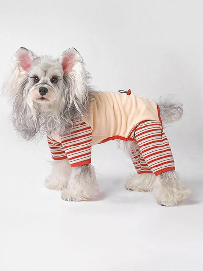 Striped Comfortable Pet Jumpsuit