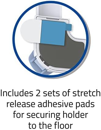 SureGrip Pee Pad Holder - Fits All Common Pad Sizes, 100% of Urine Stays on Pad, Built-in Lock &amp; Release Pad Grips Secure Pad to Holder, Holder Can Secure to Floor, No Sliding or Folding