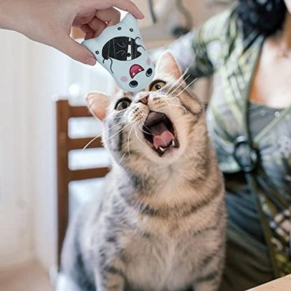 Dorakitten Catnip Toys Interactive Cat 5PCS Cats Chew Plush Ghost Toys &amp; Pet Stuffed Nip Pillow &amp; Kitten Best Kicker Toy Cute and Soft Teething Supplies for Moving Kitty Indoor