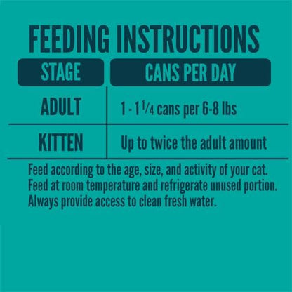 A Strong Heart Canned Wet Cat Food, Chicken &amp; Tuna Dinner Paté - 5.5 oz Cans (Pack of 24), Made in The USA with Real Chicken &amp; Tuna