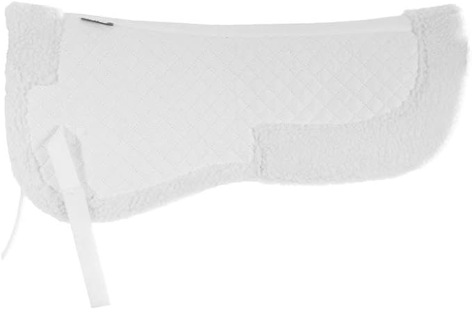 HORZE Fur Half Pad | Durable, Breathable, Non-Slip Correction Saddle Pad