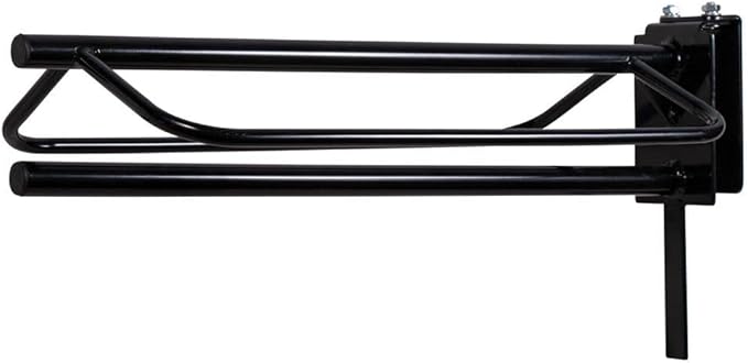 Saddle Rack with Pad Bar for Horse Enthusiast | Heavy-Duty Saddle Rack Wall Mount | Western &amp; English Saddle Rack | Keeps Tack Organized